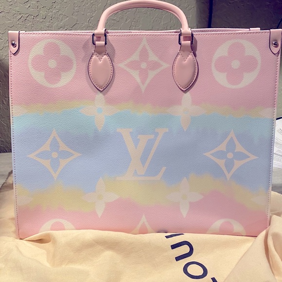 Louis Vuitton OnTheGo Pastel 2020 Escale Authentic - Picture 1 of 12